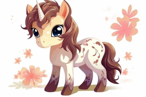 Download Cartoon Unicorns Whimsical Design Art - Premium Bundle