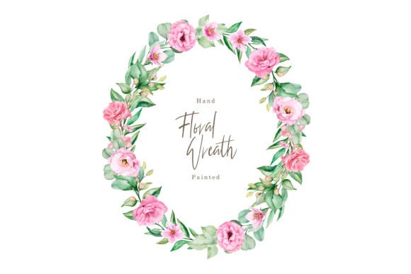 Download Watercolor Poppy Anemone Wreath Design - Wreath design Collection