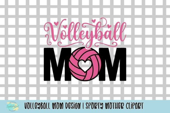 Download Volleyball Mom Design | Sporty Mother Clipart - Mother clipart Collection