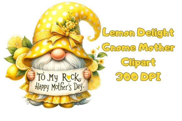 Download Lemon Delight Gnome Mother Clipart - Mother clipart Collection