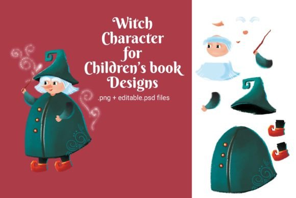 Download Witch Character Whimsical Design - Whimsical design Collection