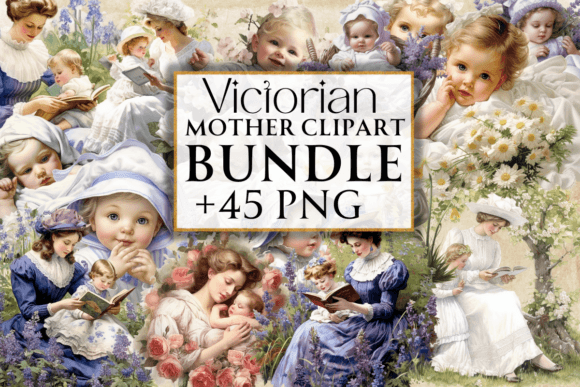 Download Victorian Mother Clipart - Mother clipart Collection