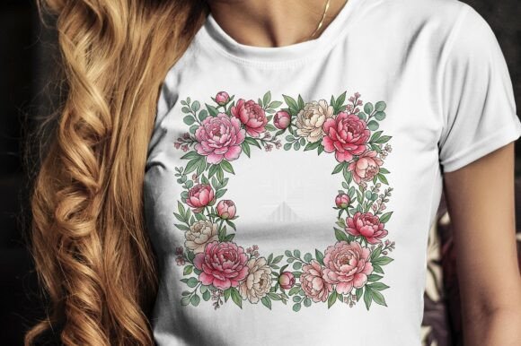 Download Floral Wreath Design with Pink Roses - Wreath design Collection